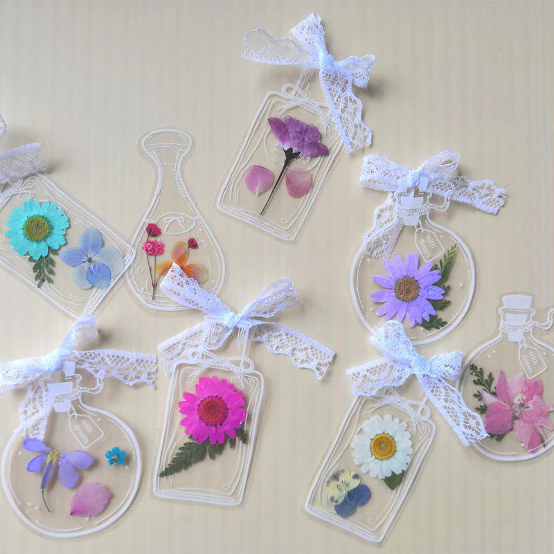 20 PCS Dried Flower Bookmarks(Without dried flowers) - Image 4