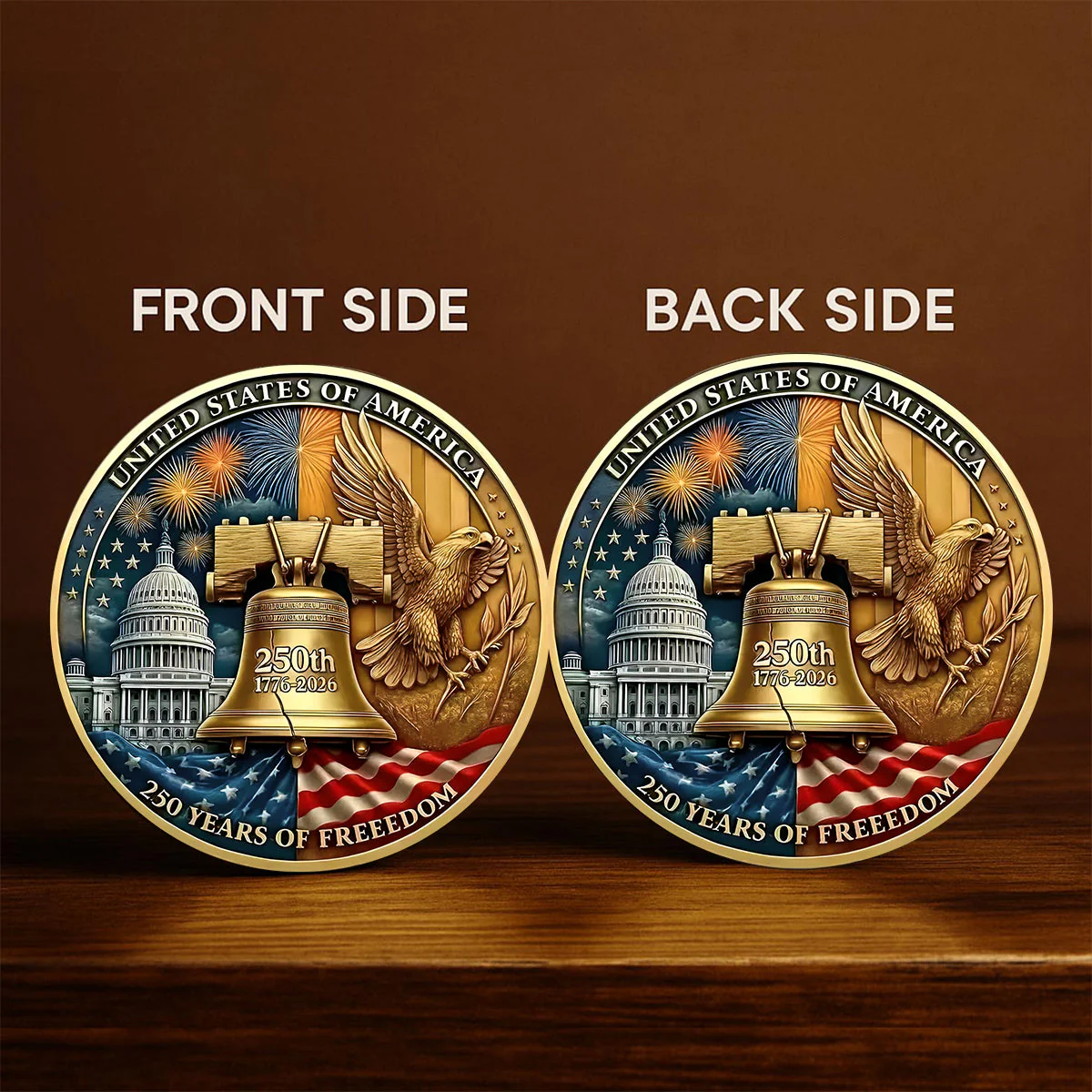 250TH Anniversary U.S.A. Commemorative Coin - Image 3