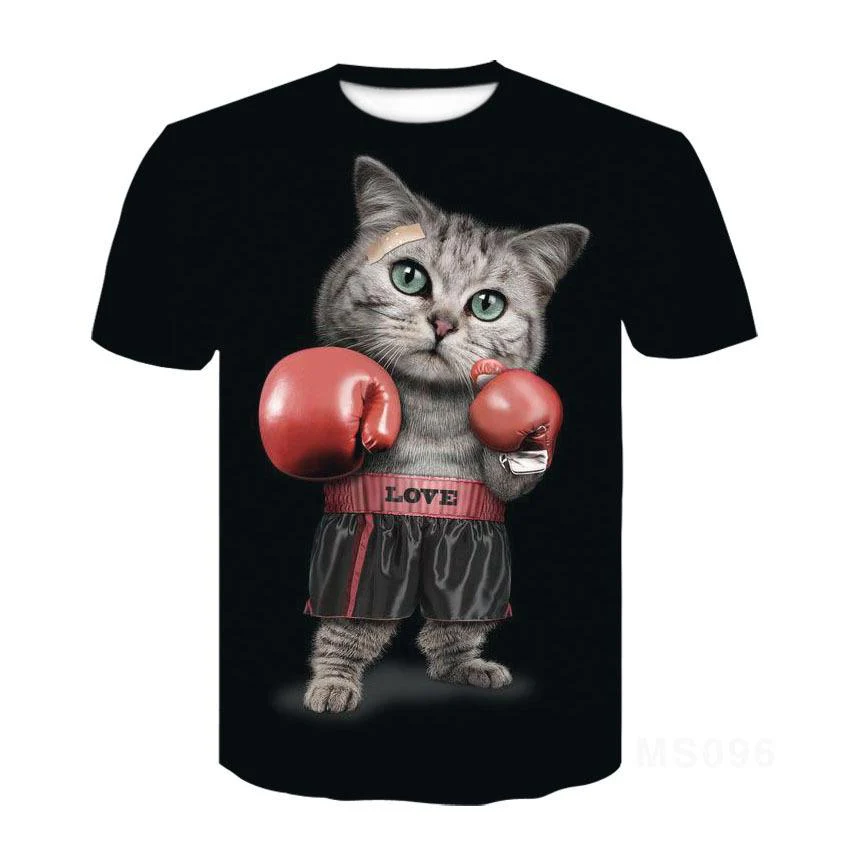 3D Pet Print T-shirt - Image 3
