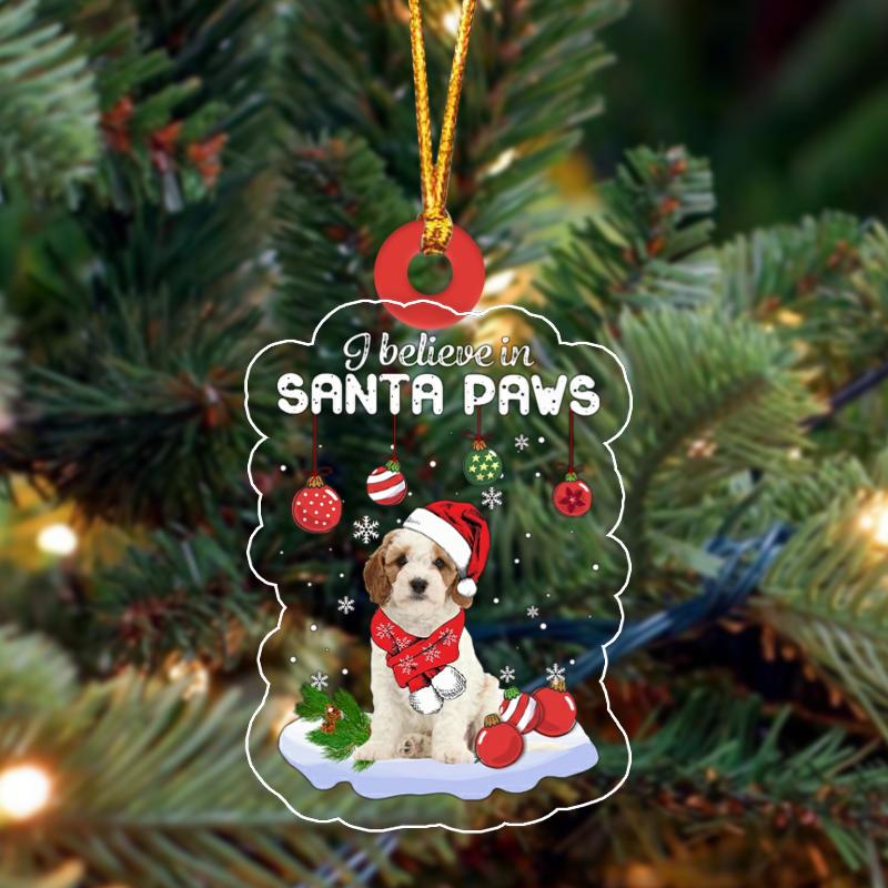 Cavapoo 3 Christmas Ornament