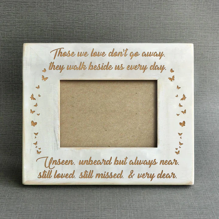 Wood Picture Frame to My Angel
