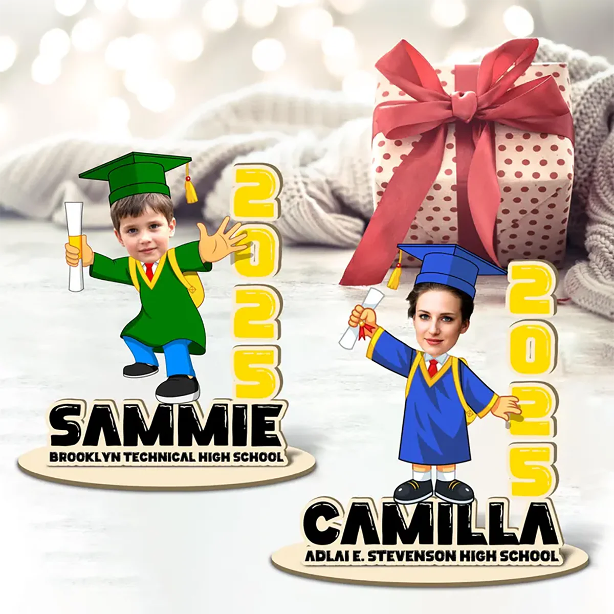 Class of 2025 Custom Graduation,Personalized Wooden Sign - Image 2