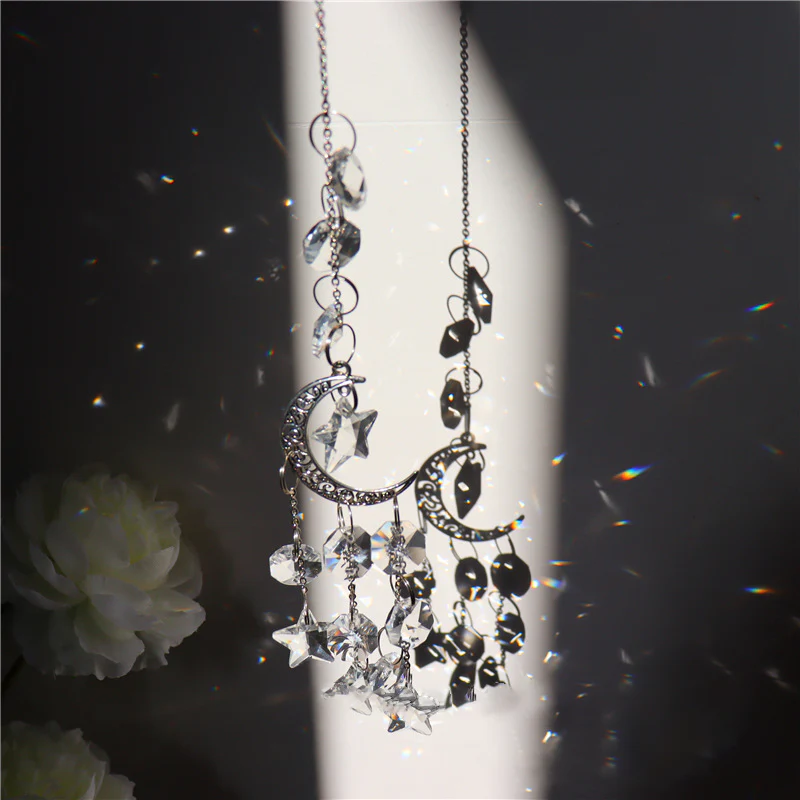 Galaxy Sun Catcher Crystal Wind Chime - Image 2
