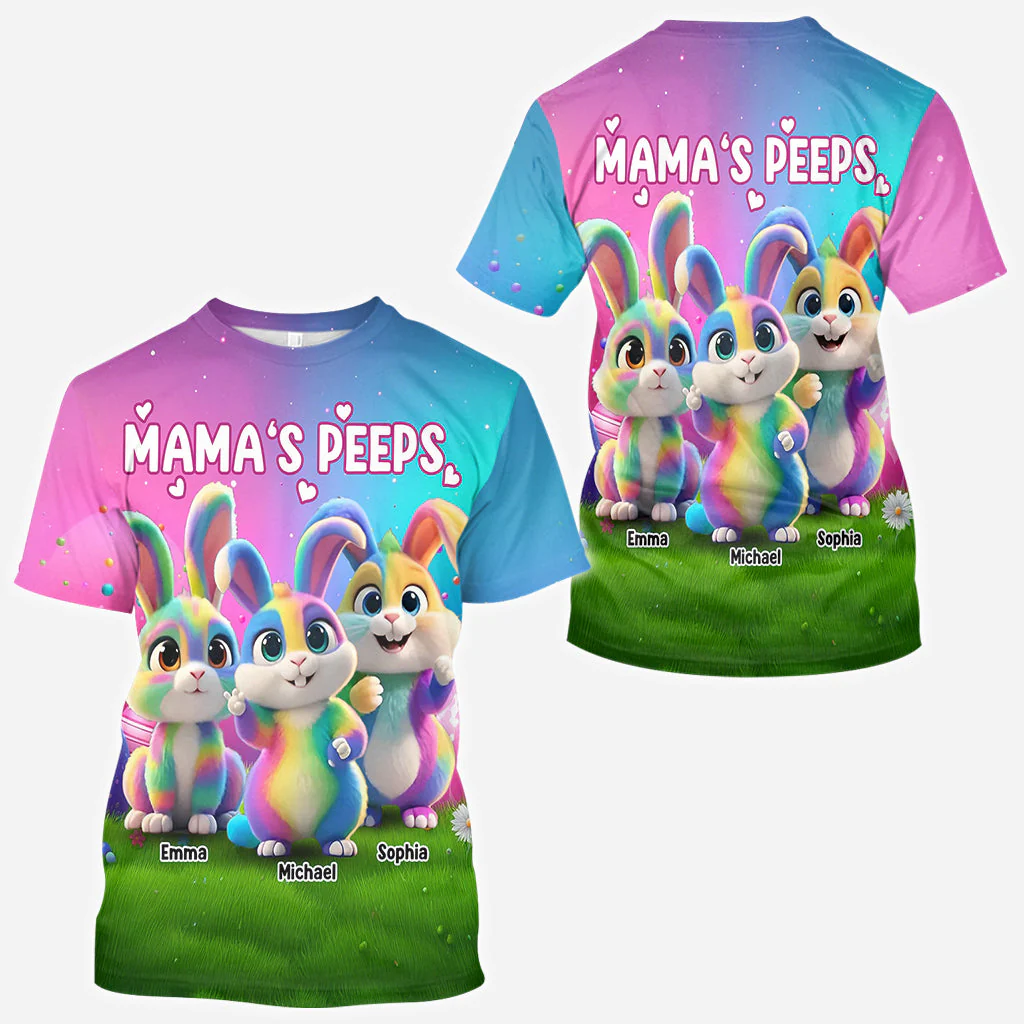 Grandma's Kids - Personalized Grandma All Over Shirt - Image 2