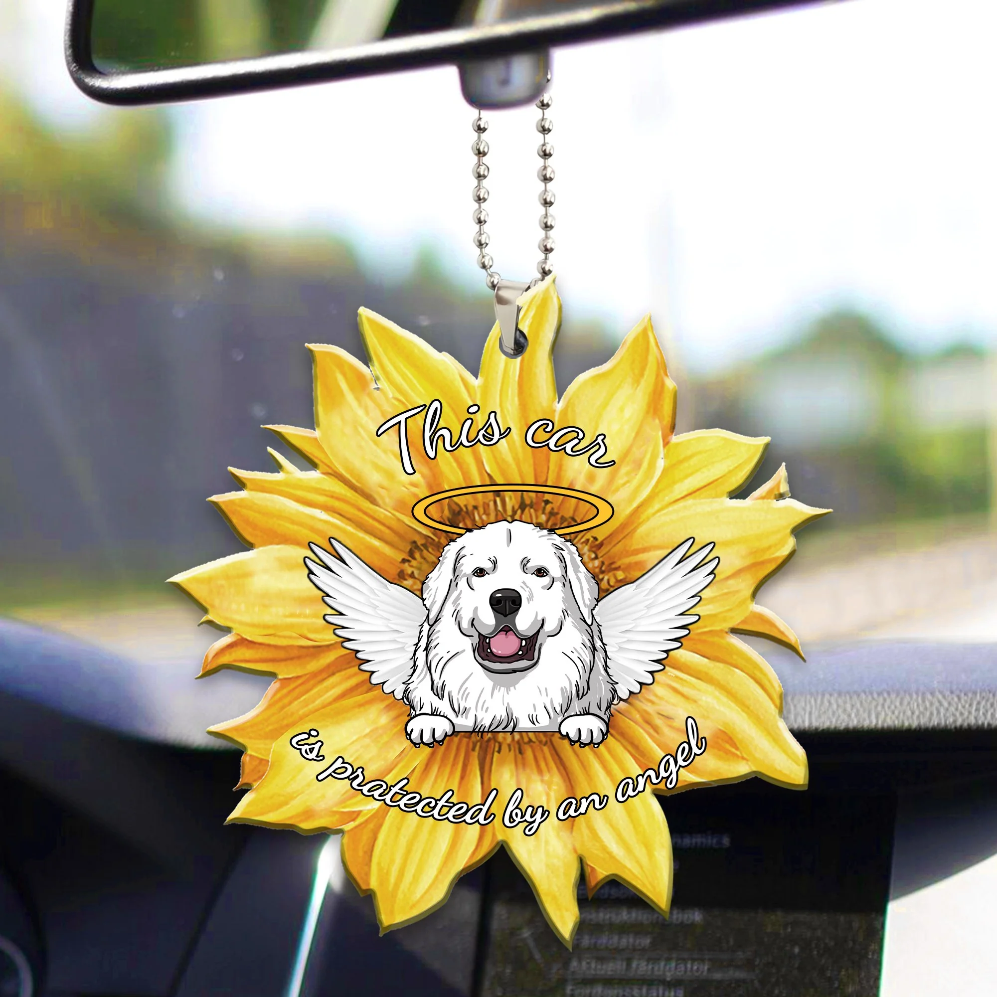 Great Pyrenees Car ornament