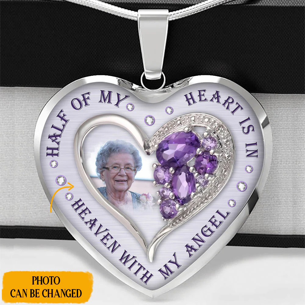 Half Of My Heart Personalized Necklace