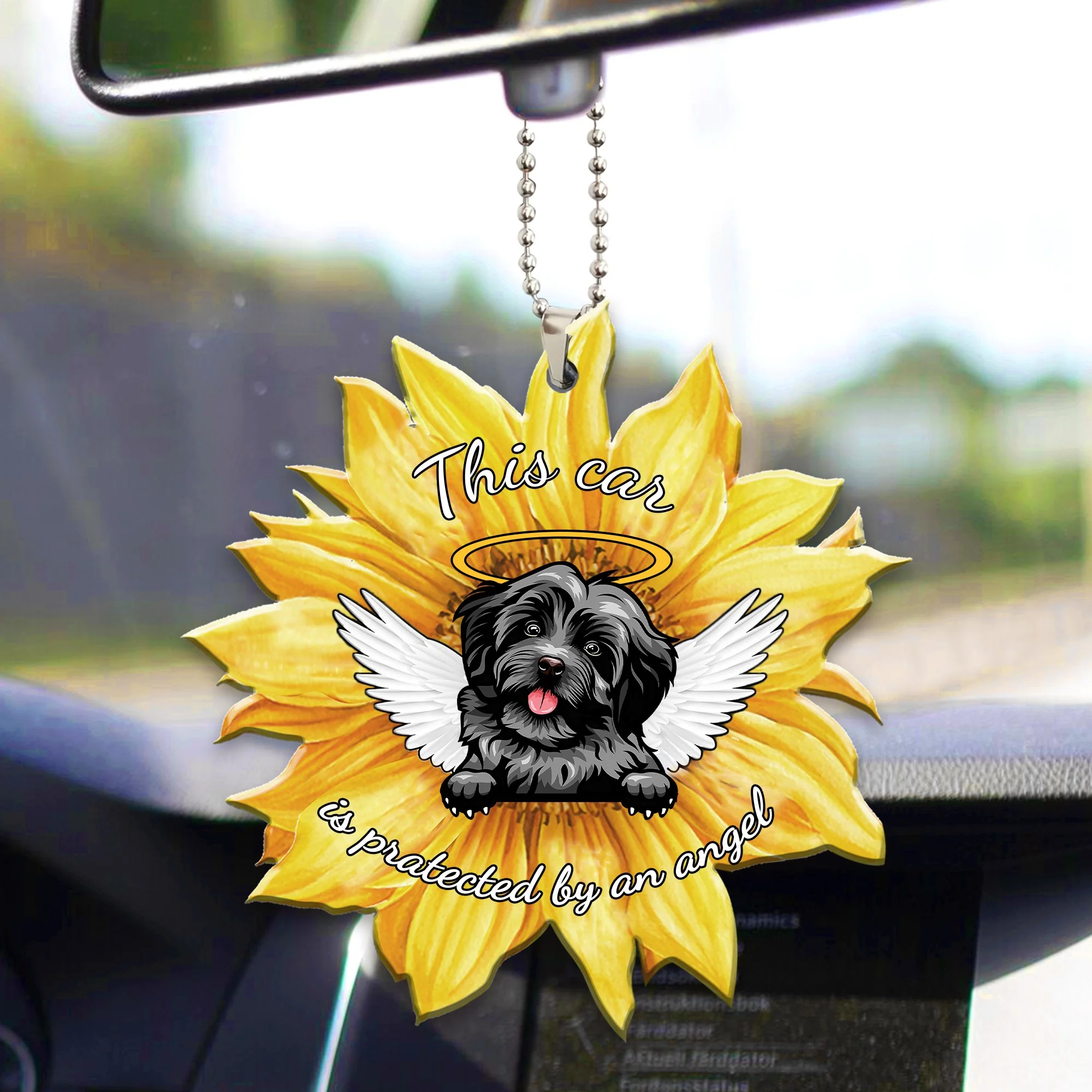 Havanese3 Car ornament