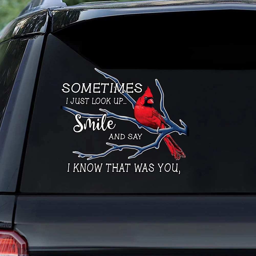 I Know That Was You Memorial Sticker