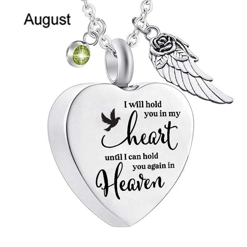 I Will Hold You In My Heart Urn Necklace - Image 9