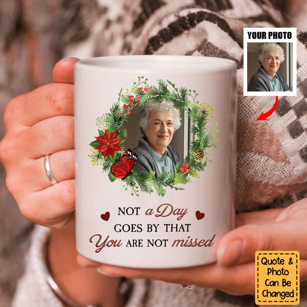 I'm Always With You Memorial Gifts - Personalized Photo Mug - Image 2
