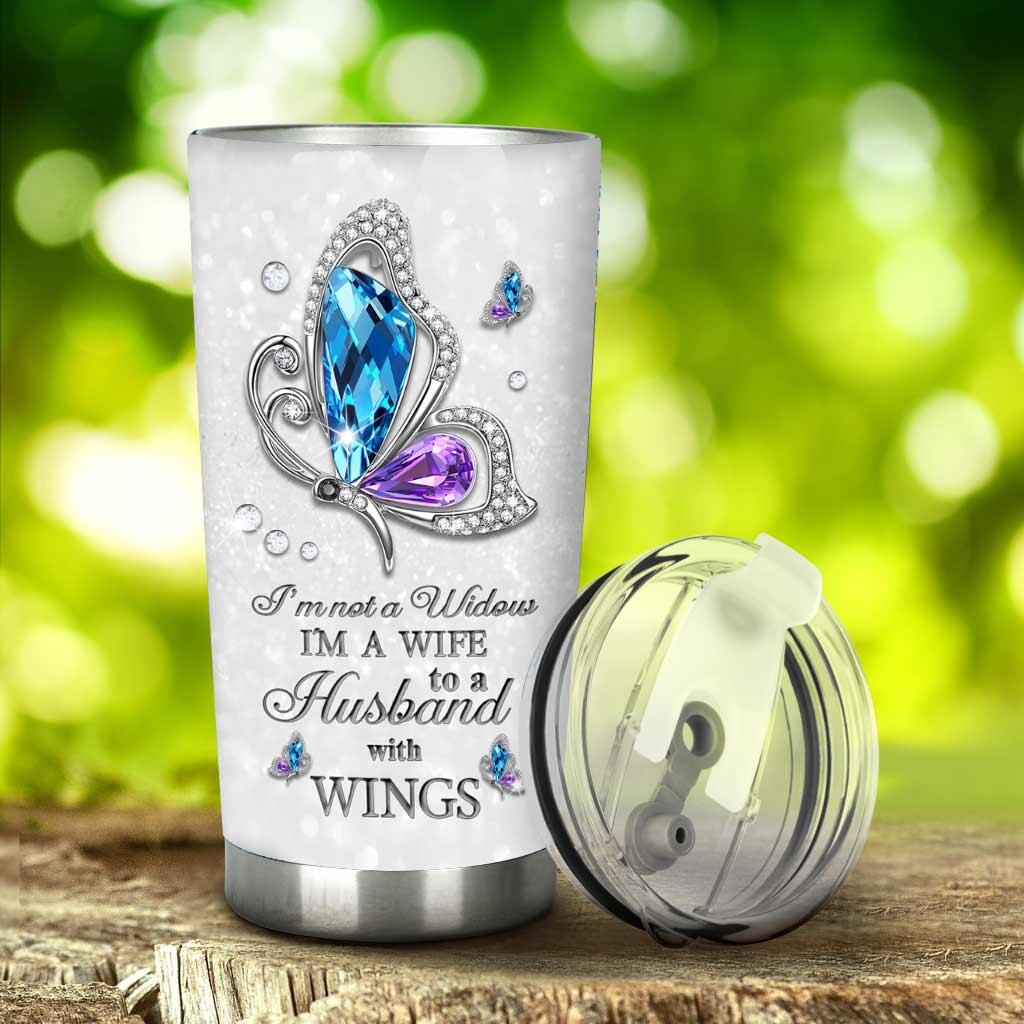 I'm Not A Widow - Memorial Tumbler - Image 2