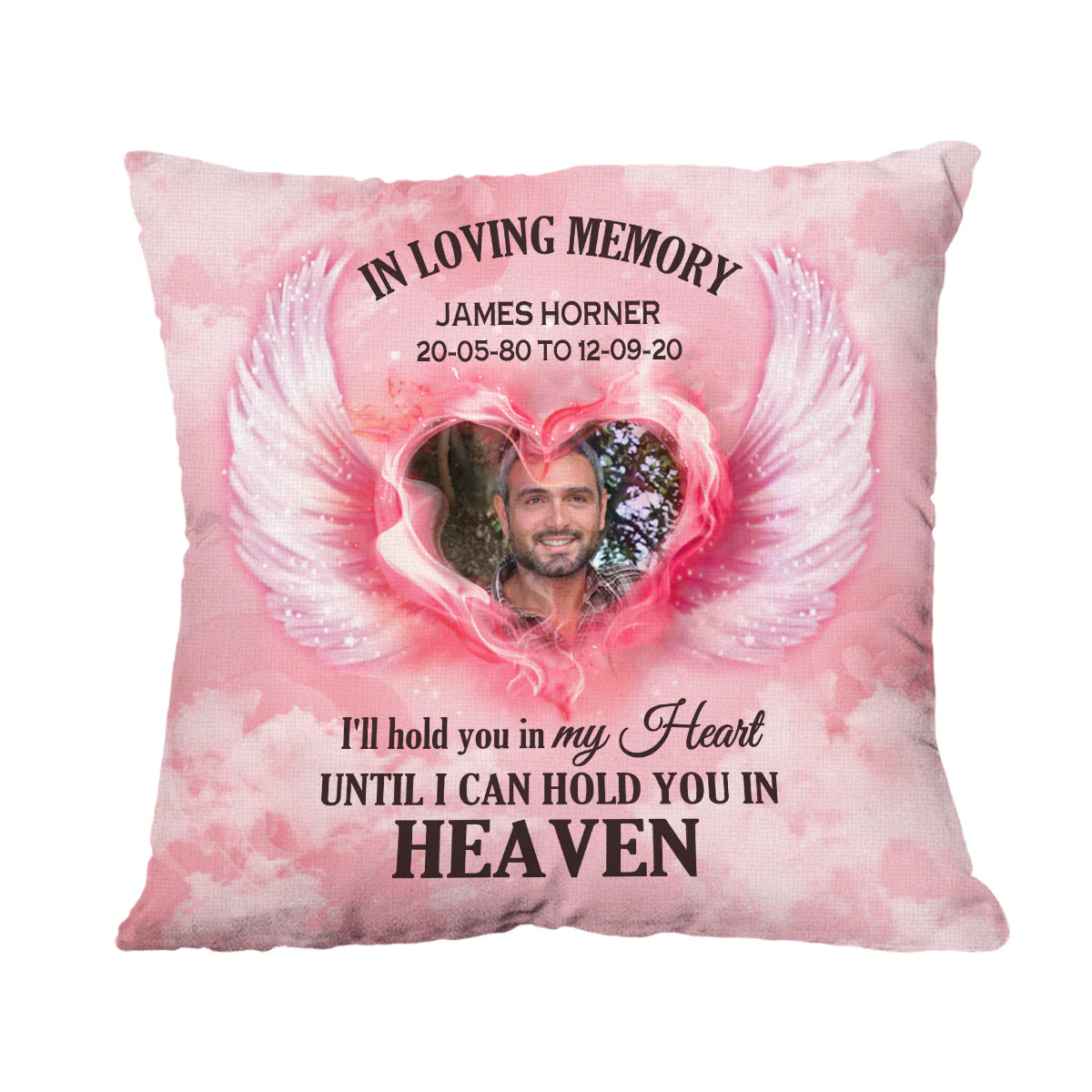 In Loving Memory Customize Photo Pillow - Image 2