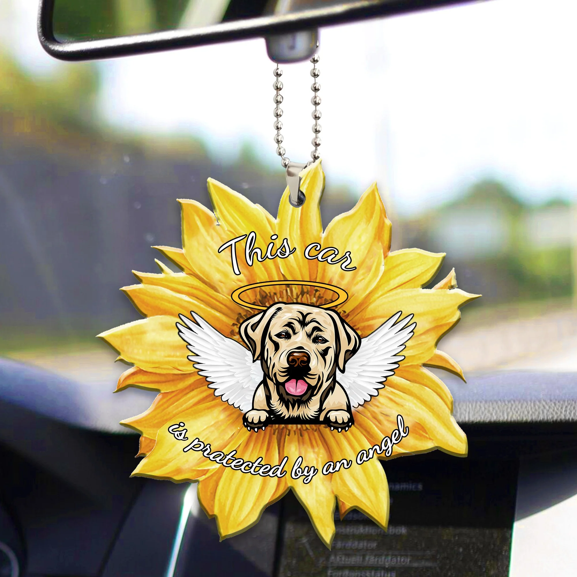 Labrador Retriever1 Car Ornament