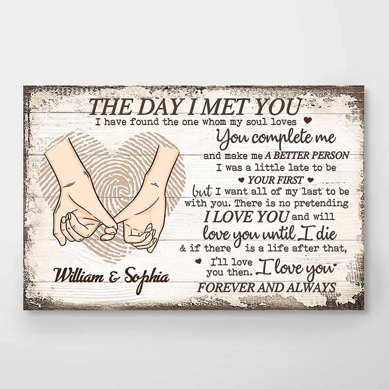 Love You Forever And Always - Personalized Poster - Image 3