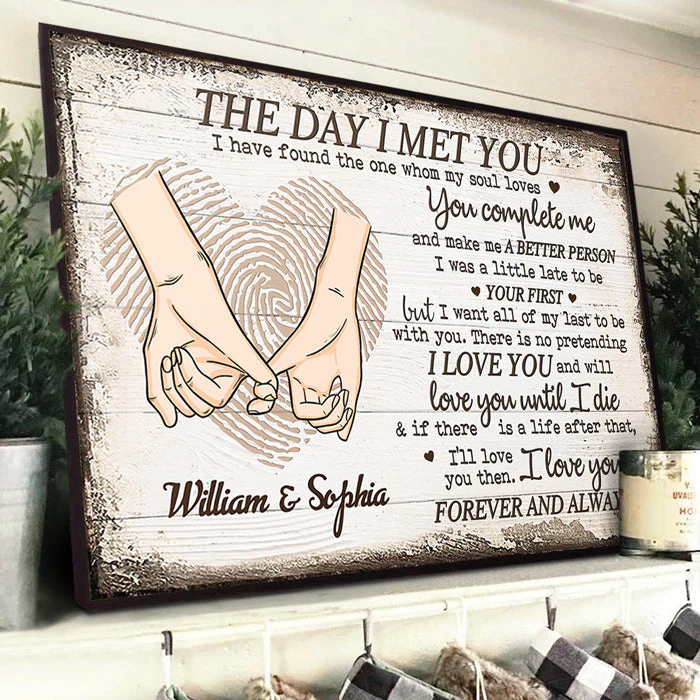 Love You Forever And Always - Personalized Poster - Image 4