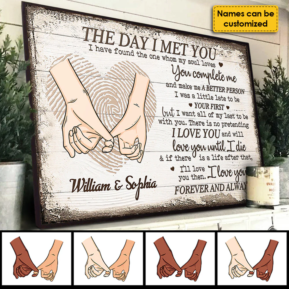 Love You Forever And Always - Personalized Poster - Image 5