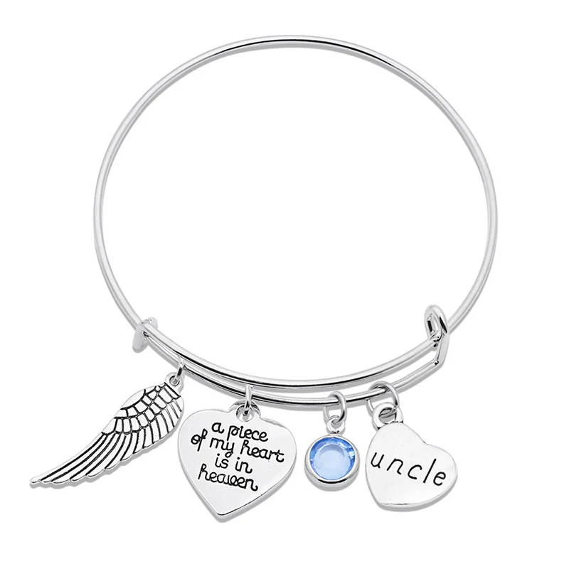 Memorial A Piece Of My Heart In Heaven Bracelet - Image 11