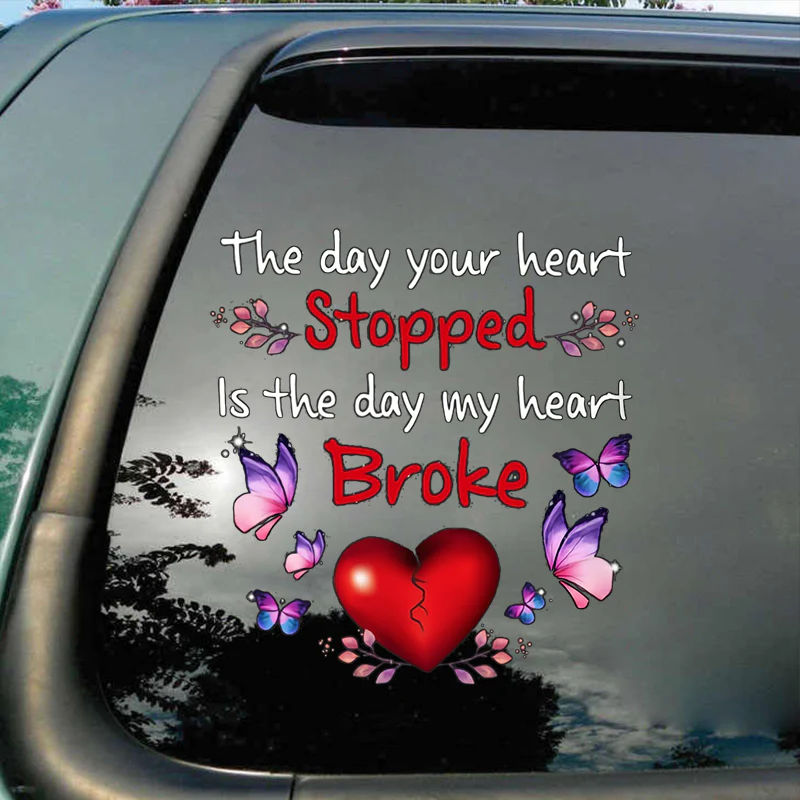 Memorial Butterfly Sticker