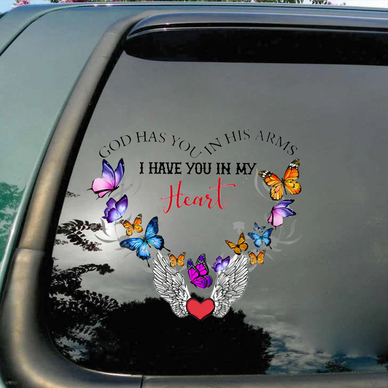 Memorial Butterfly Sticker