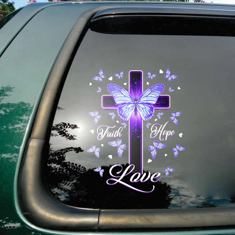 Memorial Butterfly Sticker