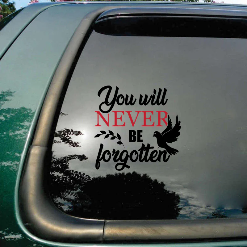 Memorial Cardinal Decal