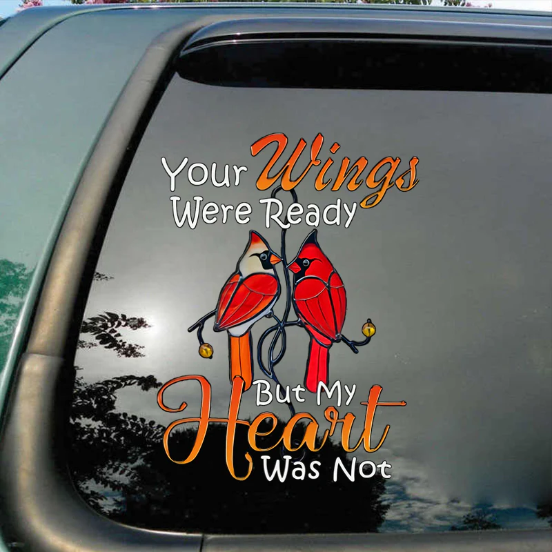 Memorial Cardinal Sticker