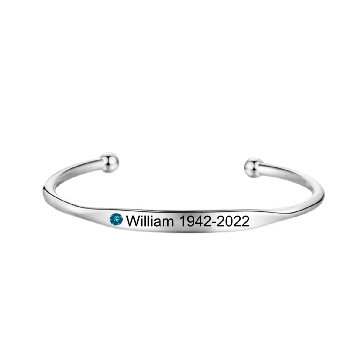 Personalized Birthstone Name Elegant Bracelet - Image 2