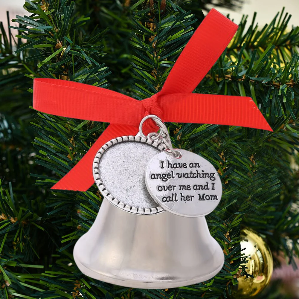Personalized Christmas Bell Memorial Ornament - Image 3