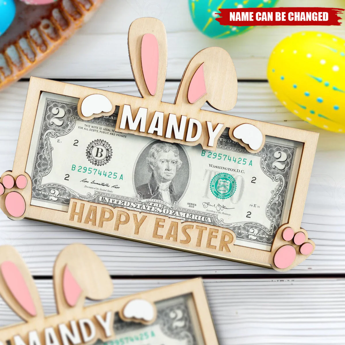 Personalized Easter Creative Gift Money Holder-Gift For Children - Image 2