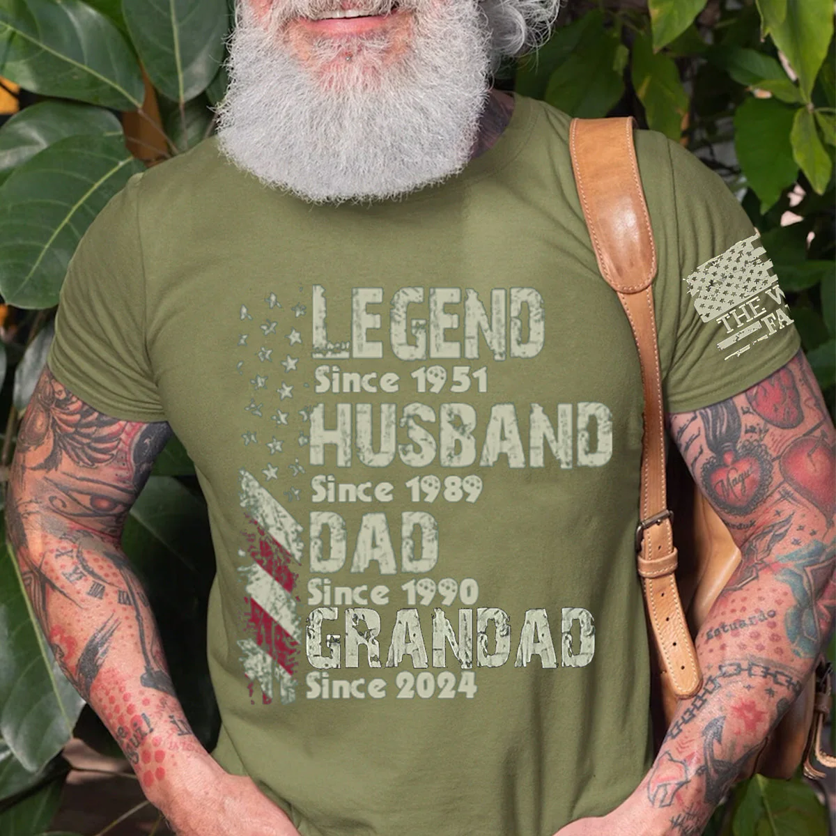 Personalized Family Name Legend T-shirt, Father's Day Gift - Image 2