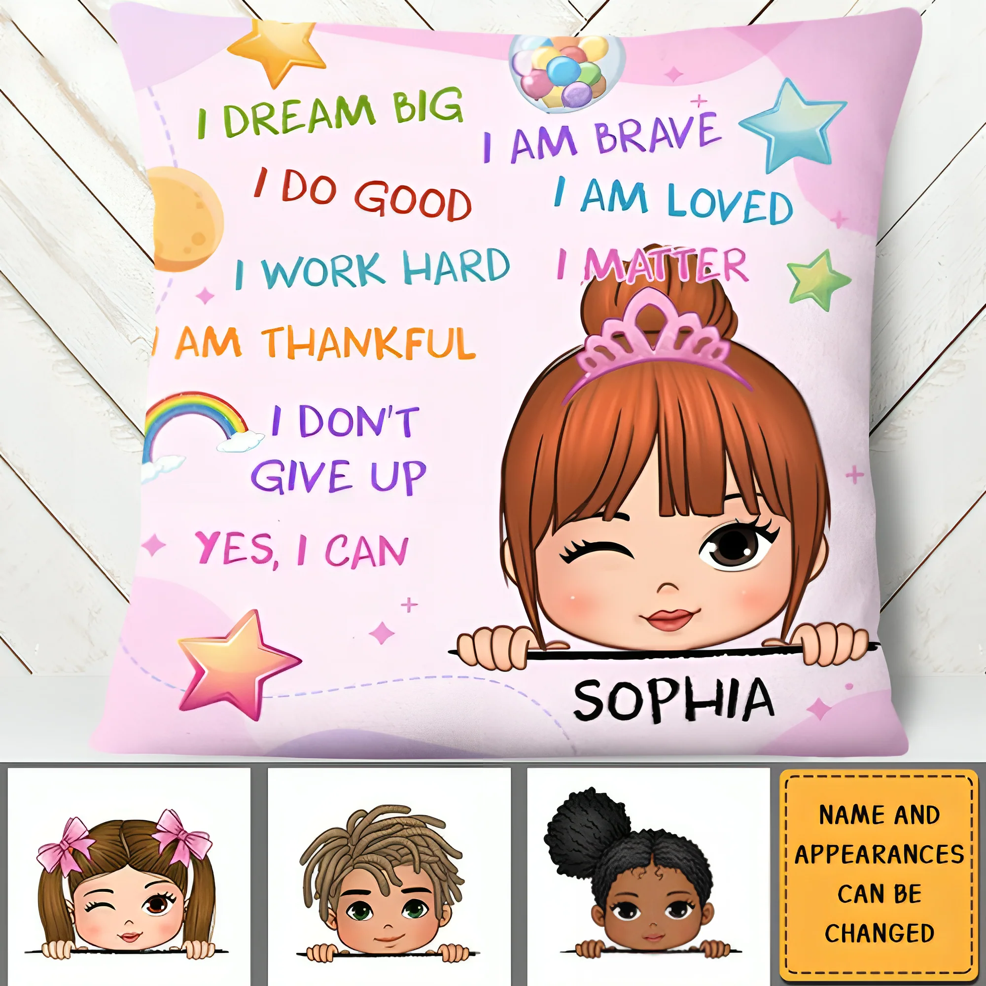 Personalized I Dream Big Grandson Pillowcase - Image 3