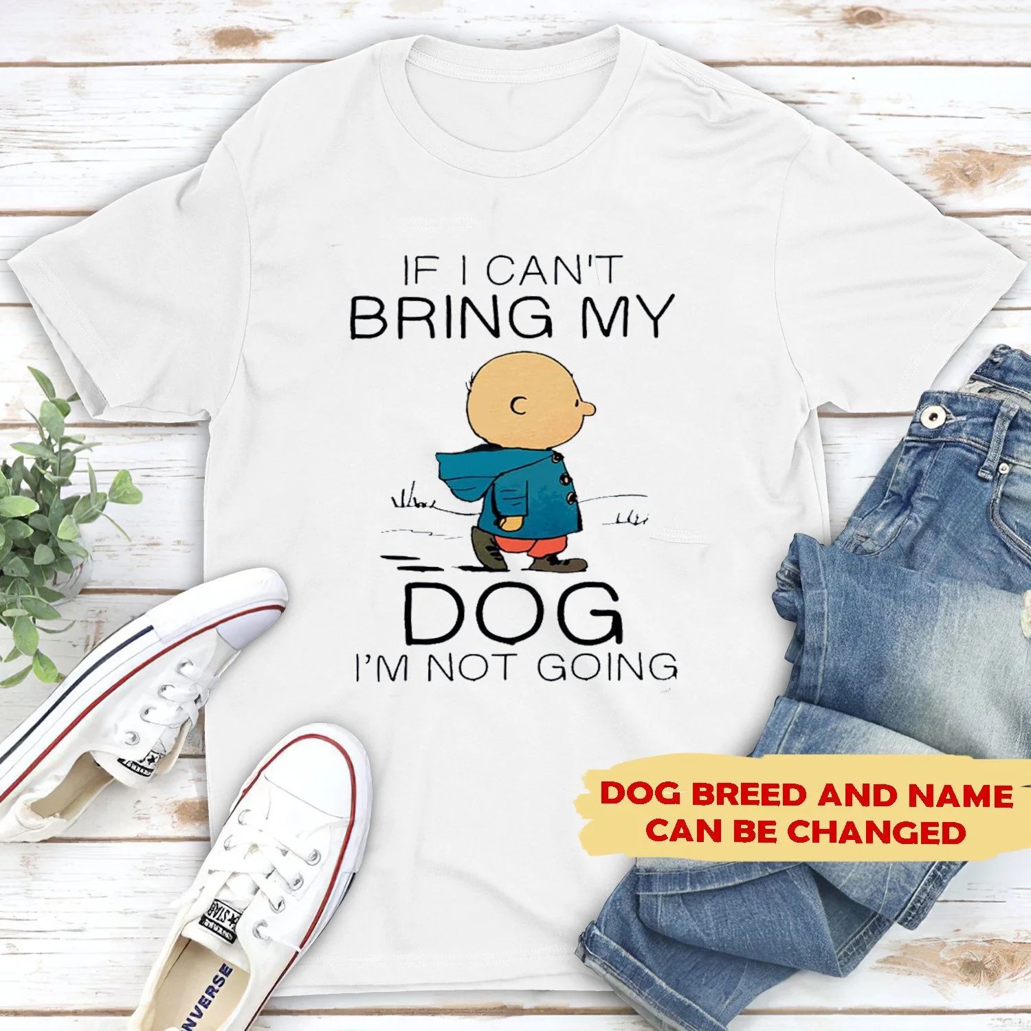 Personalized If I Can't Bring My Dog I'm Not Going T-shirt - Image 5