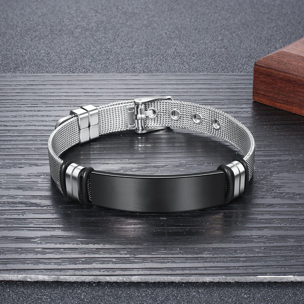 Personalized In Loving Memory Engraved Bracelet - Image 6