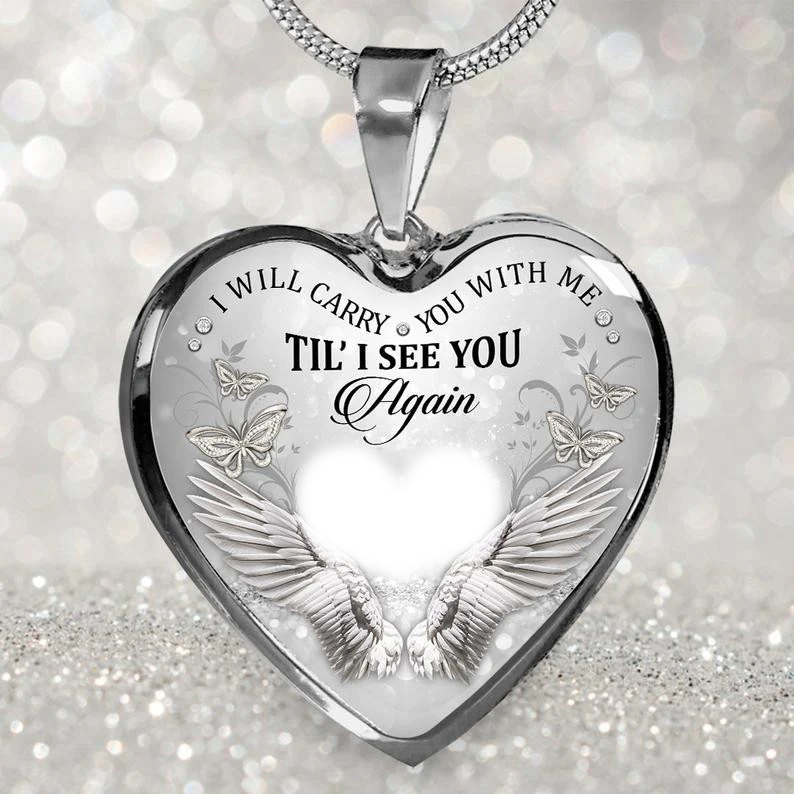 Personalized Memorial Necklace - Image 3