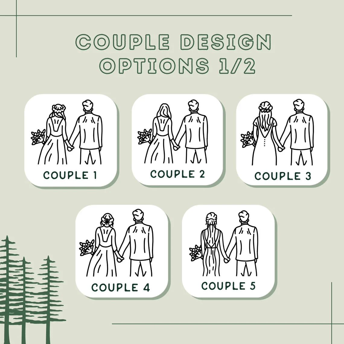 Personalized Outdoor Lovers Couple Gift Fridge Magnet - Image 3