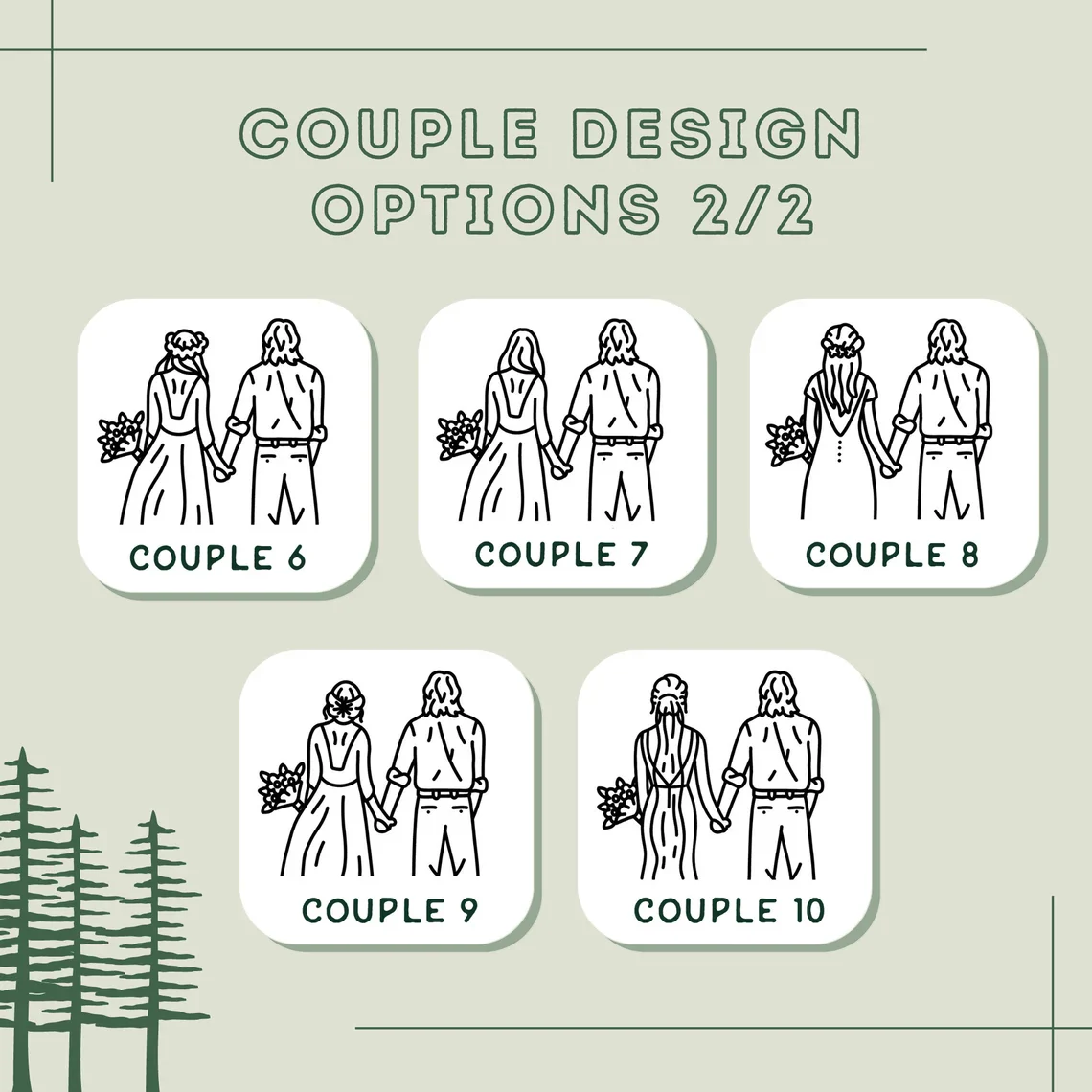 Personalized Outdoor Lovers Couple Gift Fridge Magnet - Image 4