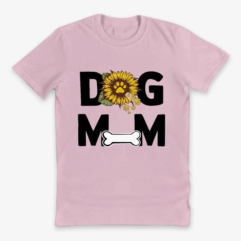 Personalized T-shirt - Sunflower Dog Mom - Image 4