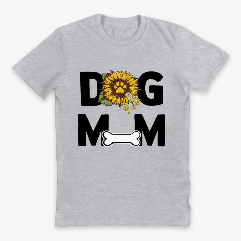 Personalized T-shirt - Sunflower Dog Mom - Image 6