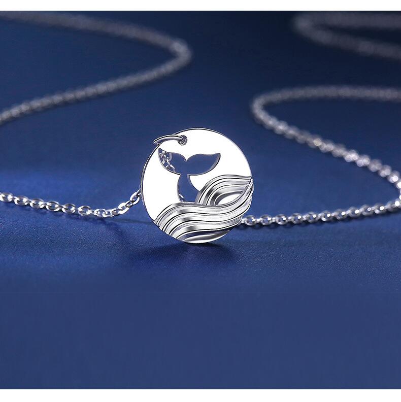 Sea And Whale Necklace-Mother&Daughter 👩👧 Forever Linked Together - Image 3