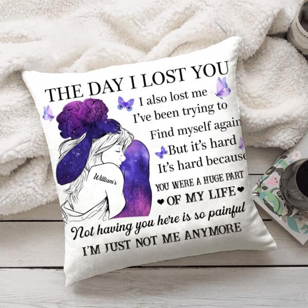 The Day I Lost You Personalized Pillowcase - Image 2