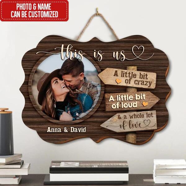 This Is Us Personalized Wooden Sign - Image 2