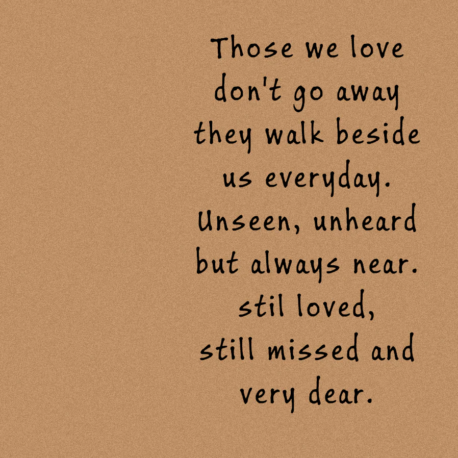 Those We Love Don't Go Away Personalized Feathers Memorial Keychain - Image 3