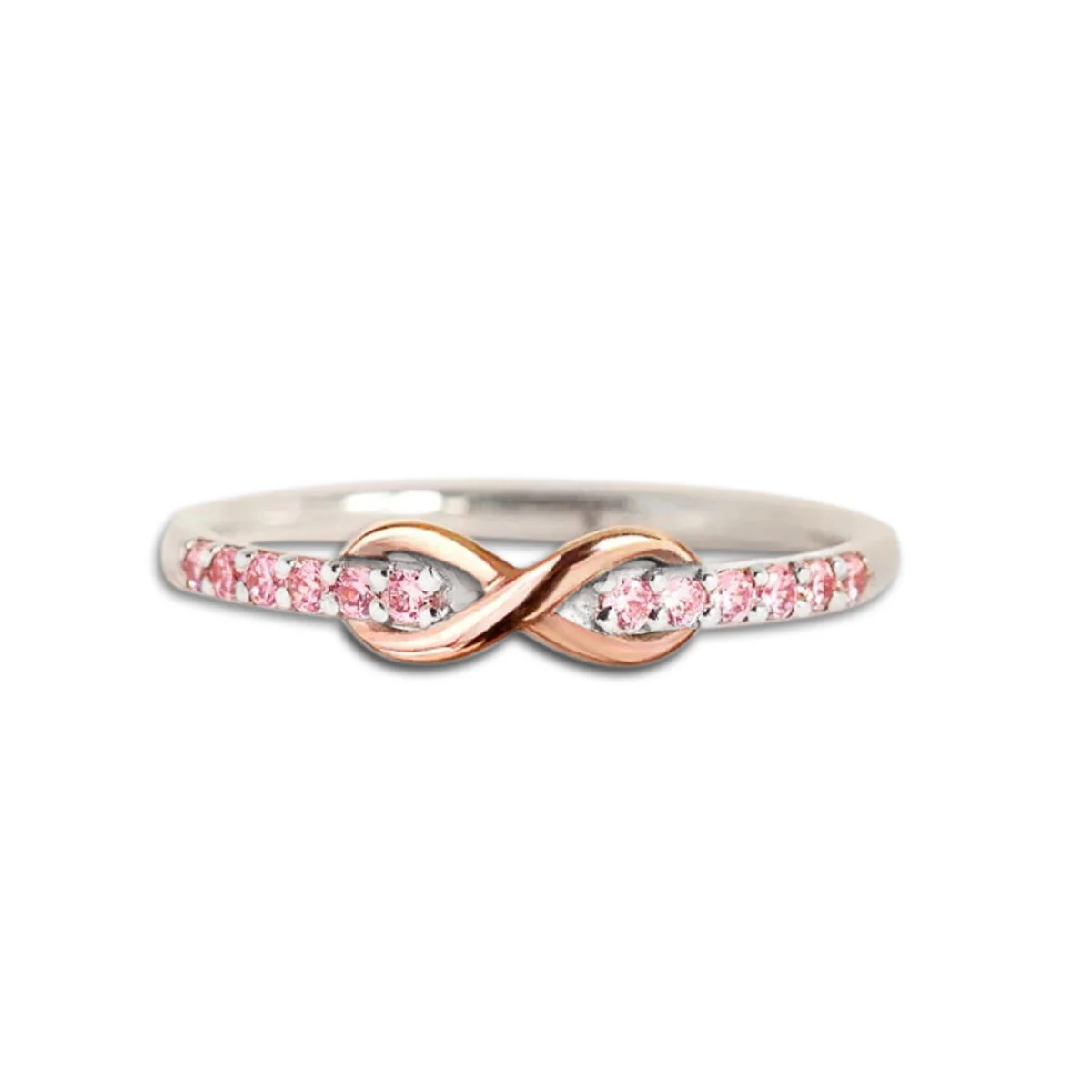True Friends Are Forever Infinity 925 Sterling Silver Ring - Image 4