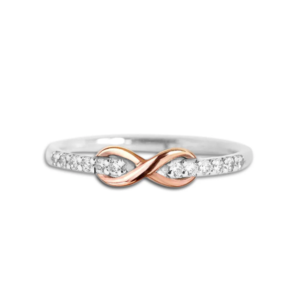 True Friends Are Forever Infinity 925 Sterling Silver Ring - Image 5