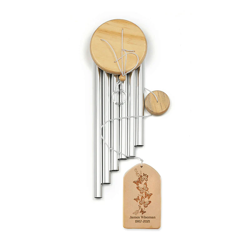 "Whisper I Love You" Personalized Wind Chime - Image 2